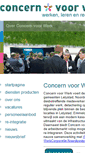 Mobile Screenshot of concernvoorwerk.nl